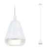 Biała lampa wisząca do kuchni nad wyspę LUIA IP44 (PL76991) - PAULMANN