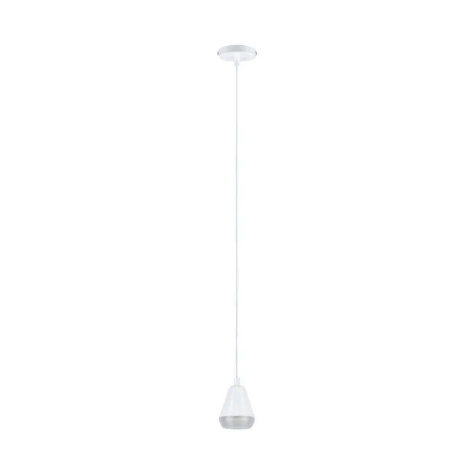 Biała lampa wisząca do kuchni nad wyspę LUIA IP44 (PL76991) - PAULMANN