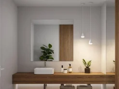 Biała lampa wisząca do kuchni nad wyspę LUIA IP44 (PL76991) - PAULMANN