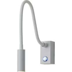Biały kinkiet do czytania Adjusta (WL0117-WH) - Yaskr
