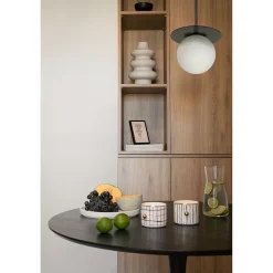 BORRA B biała sufitowa lampa wisząca (BRB111P0) - Ummo