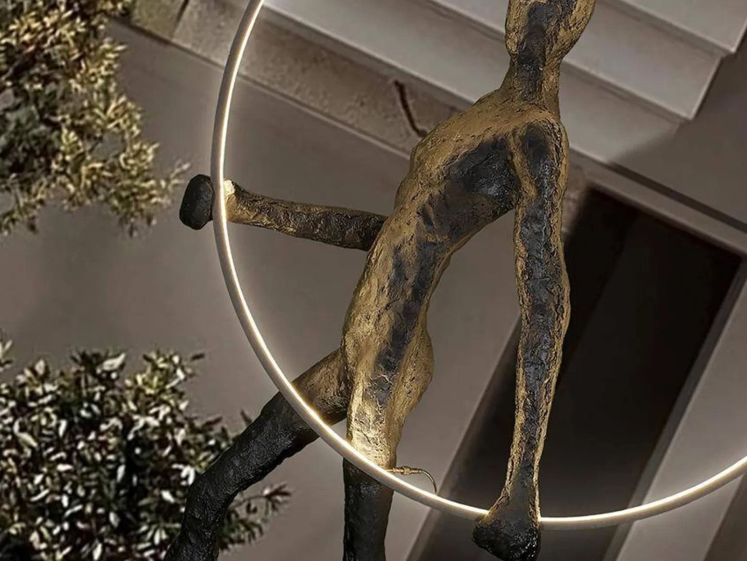 Caminante figura - lampa 218cm (779830) - Schuller