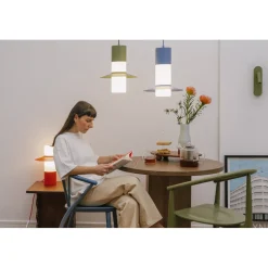 CAPONIO A oliwkowa sufitowa lampa wisząca (CPA11414P0) - Ummo