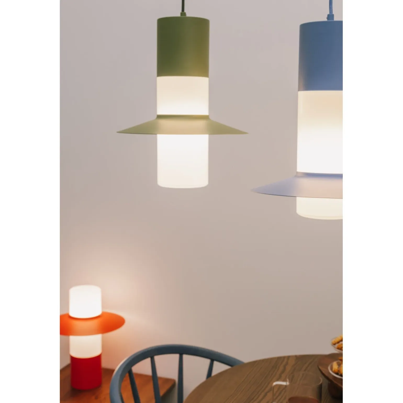 CAPONIO A oliwkowa sufitowa lampa wisząca (CPA11414P0) - Ummo