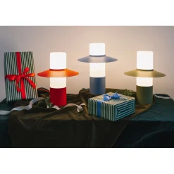 CAPONIO ST oliwkowa lampa stołowa (CPS11414P1) - Ummo