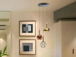 Charlize lampa wisząca 3L (312011) - Schuller