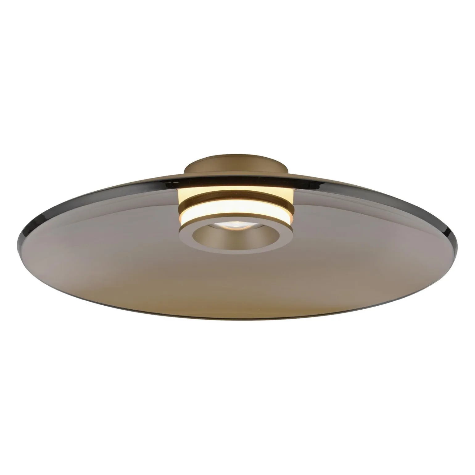 Ściemnialna lampa sufitowa PURE MOON BRĄZOWY (6095-97) - Paul Neuhaus