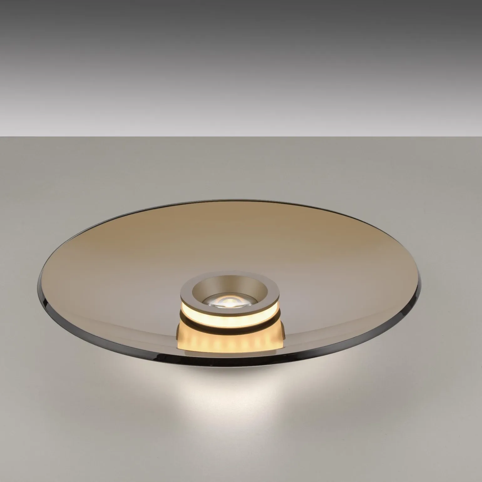 Ściemnialna lampa sufitowa PURE MOON BRĄZOWY (6095-97) - Paul Neuhaus