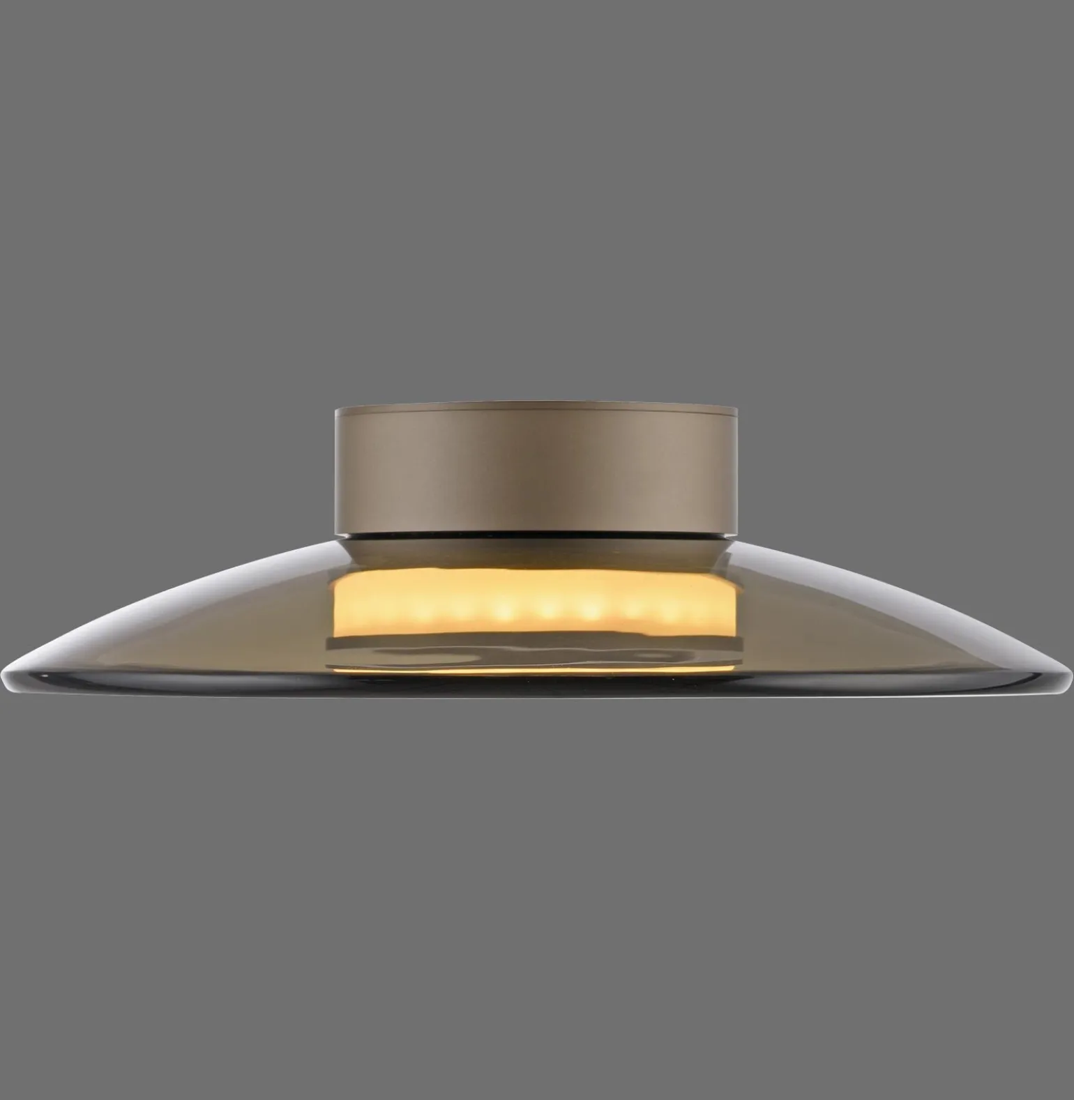 Ściemnialna lampa sufitowa PURE MOON BRĄZOWY (6094-97) - Paul Neuhaus