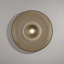 Ściemnialna lampa sufitowa PURE MOON BRĄZOWY (6094-97) - Paul Neuhaus