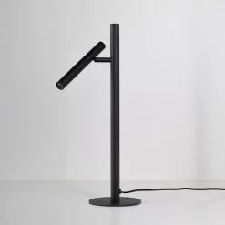 Czarna lampa stołowa z wyłącznikiem dotykowym TROST TABLE BK (AZ6801) Azzardo
