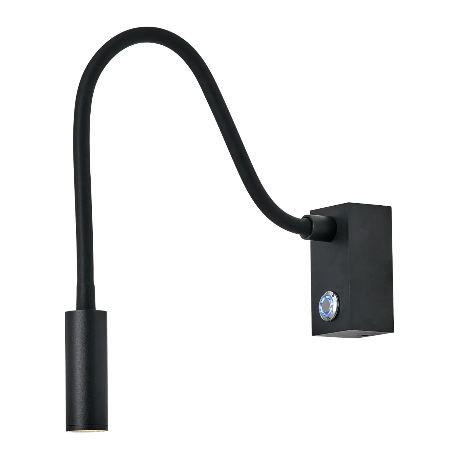 Czarny kinkiet do czytania Adjusta (WL0117-BK) - Yaskr