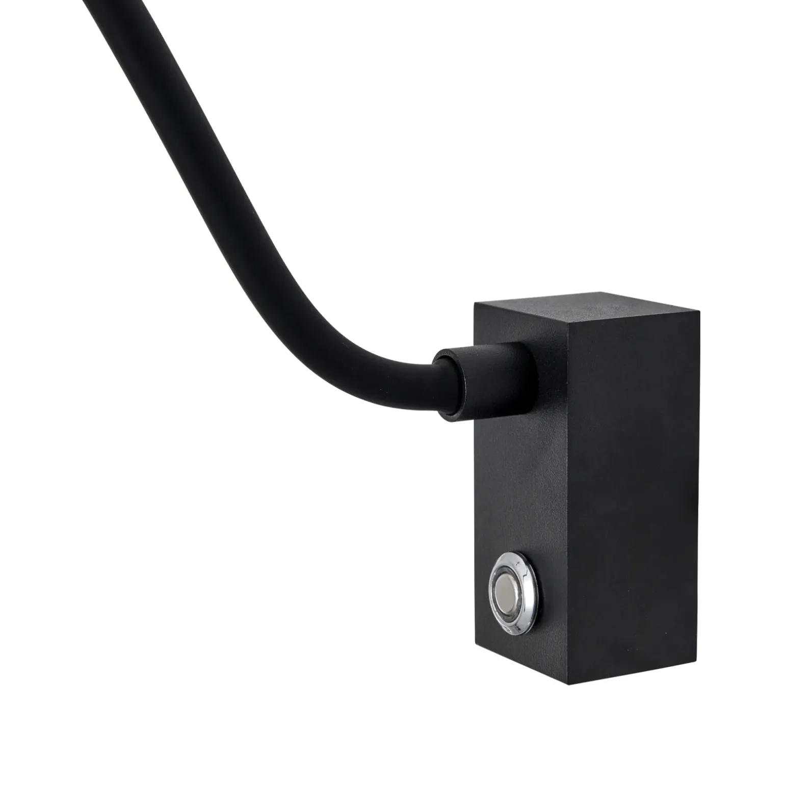 Czarny kinkiet do czytania Adjusta (WL0117-BK) - Yaskr