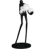 Designerska czarna lampa podłogowa WOMAN 180 cm (F9312) - Step into Design