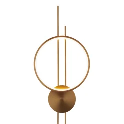 Designerska lampa ścienna ECLIPTICA LED złota 100 cm (ST-DL8532) - Step into Design