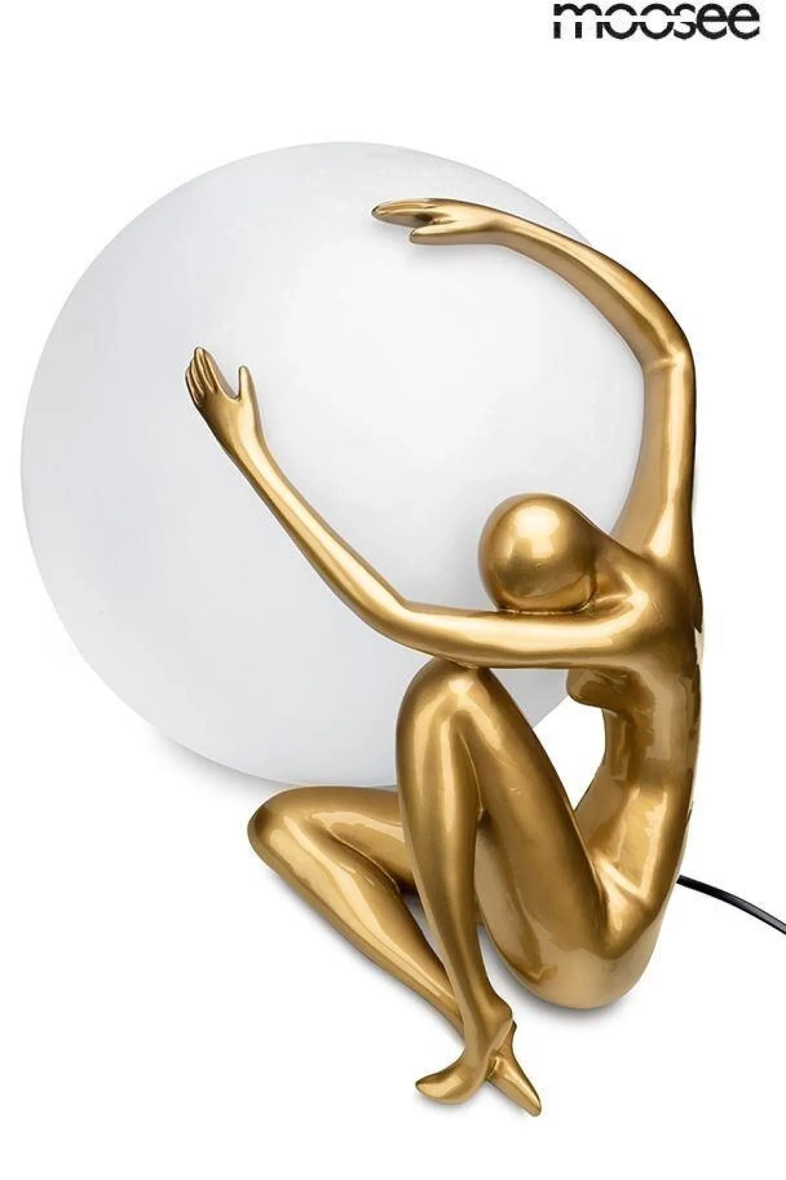 Designerska lampa podłogowa UOMO 50 złota (MSE1501100453) - Moosee