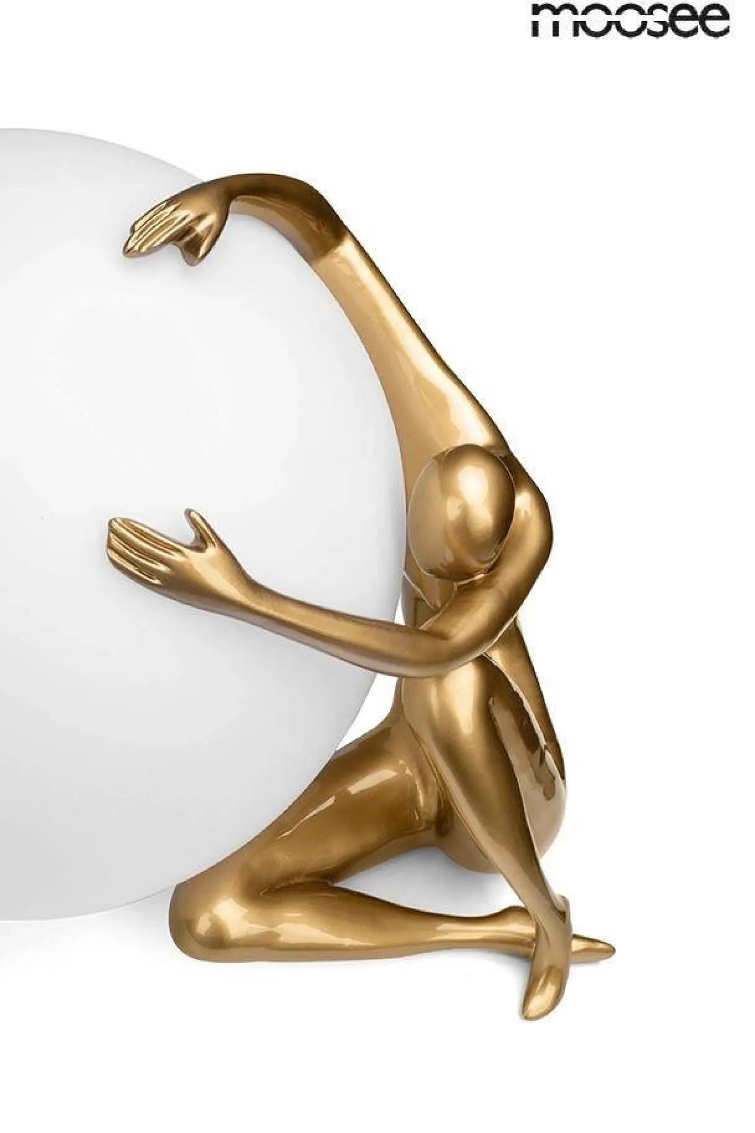Designerska lampa podłogowa UOMO 50 złota (MSE1501100453) - Moosee
