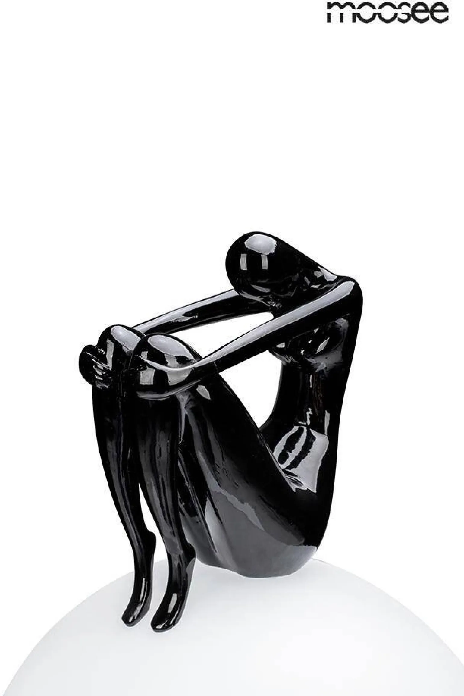 Designerska lampa podłogowa UOMO 35 czarna (MSE1501100432) - Moosee