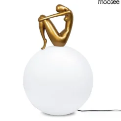 Designerska lampa stołowa UOMO 35 złota (MSE1501100430) - Moosee