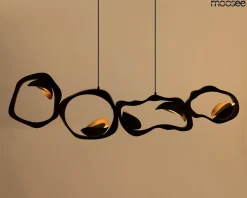 Designerska lampa wisząca TORRE czarna (MSE1501100571) - Moosee