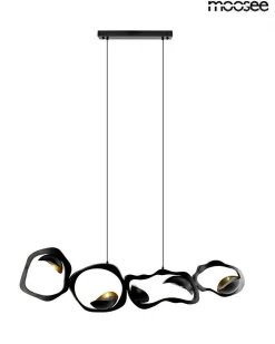 Designerska lampa wisząca TORRE czarna (MSE1501100571) - Moosee