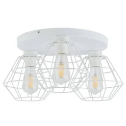 DIAMOND NEW WHITE LAMPA SUFITOWA 3 PL (6214) - TK Lighting