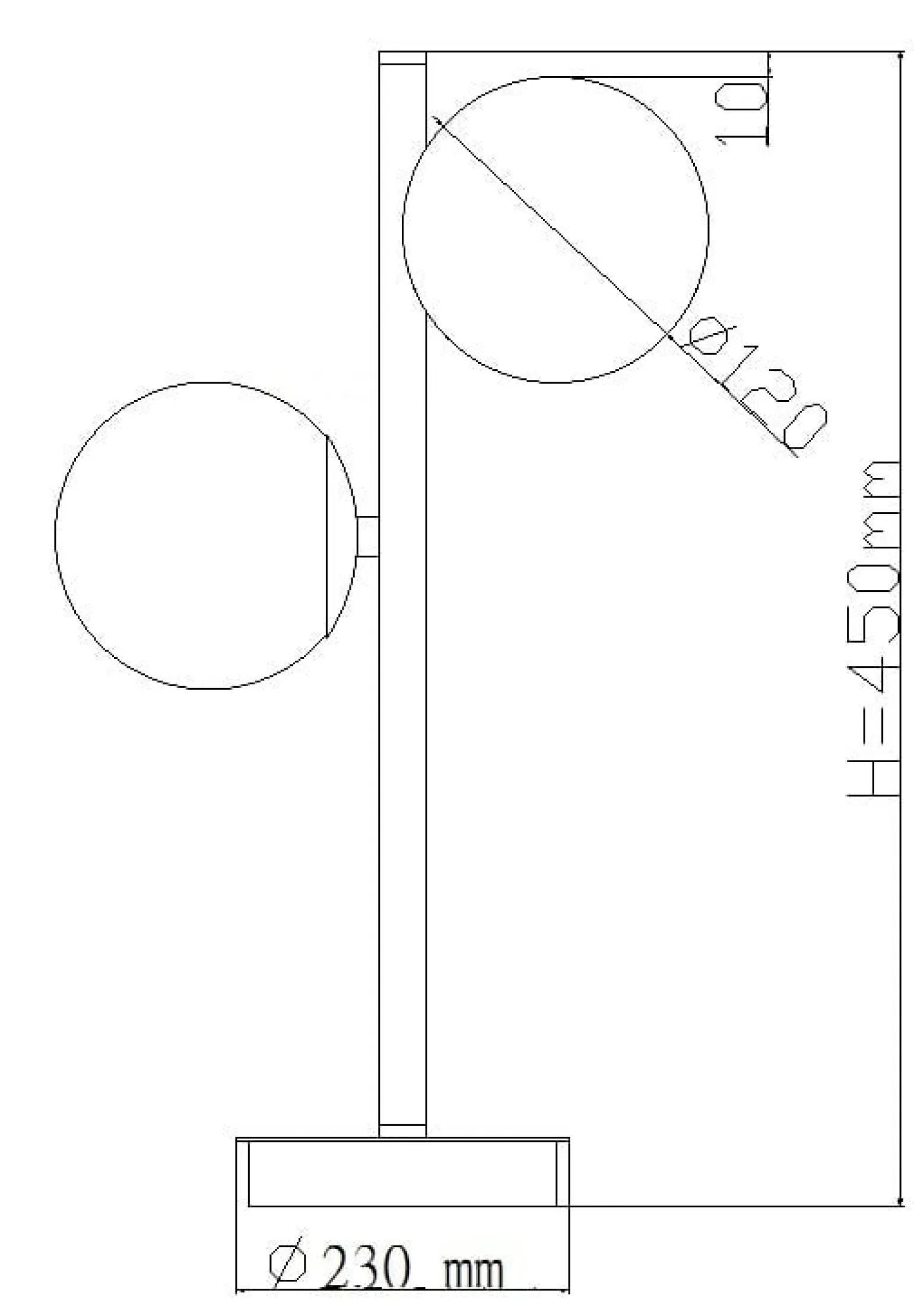 Dorado biurkowa złota (LP-002/2T) - Light Prestige