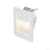 DOWNUNDER PUR 80, lampa wpuszczana, LED, 3000K, prostokątna, biała, D/S/W 8/3,2/8 cm, ze sprężynami piórowymi (151950) - SLV