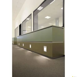 DOWNUNDER PUR 155, lampa wpuszczana, LED, 3000K, prostokątna, biała, D/S/W 12/3,2/15,5 cm, ze sprężynami piórowymi (151952) - SLV