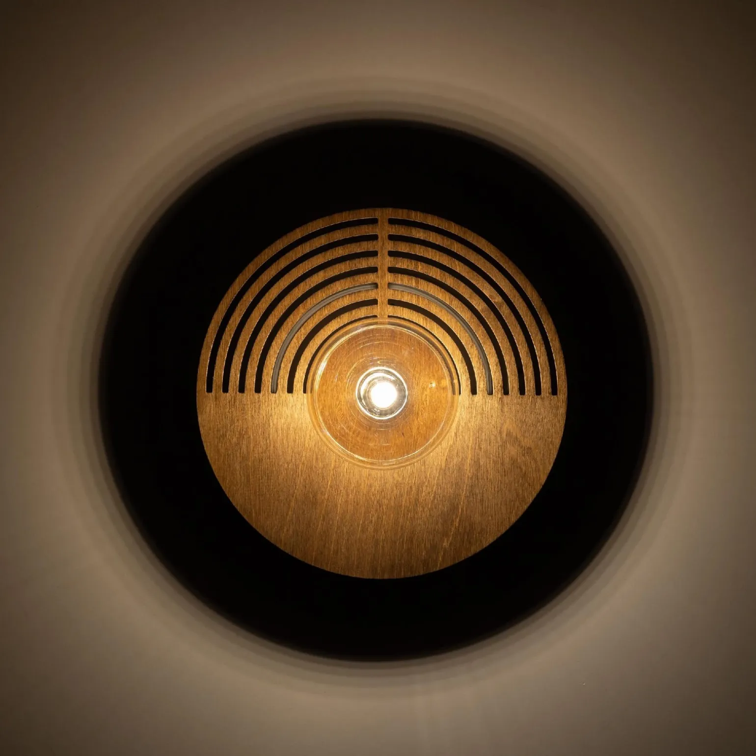 Drewniany kinkiet LUNAR WOOD 1XG9 250 (11013) - TK Lighting