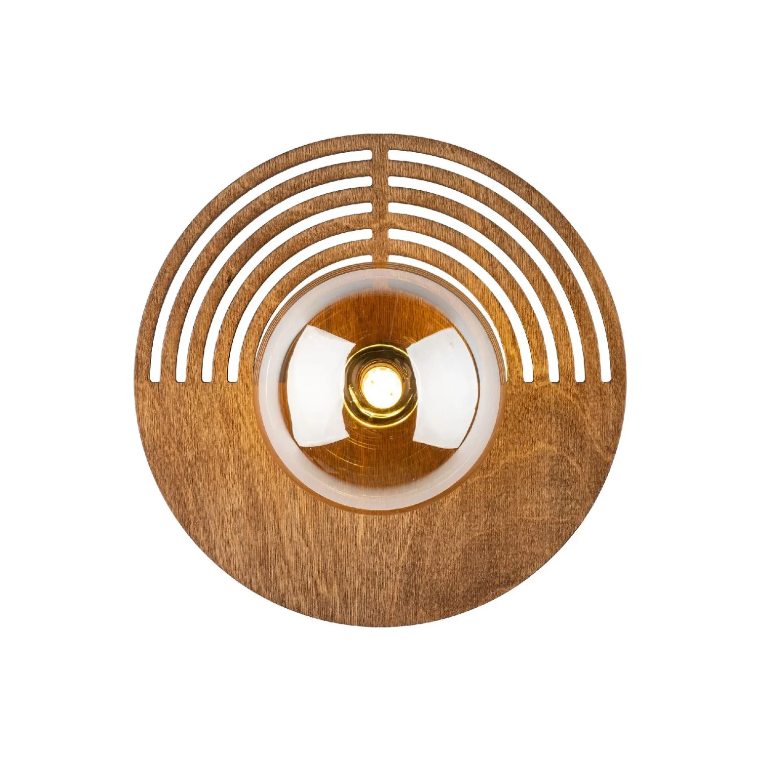 Drewniany kinkiet LUNAR WOOD 1XG9 250 (11013) - TK Lighting