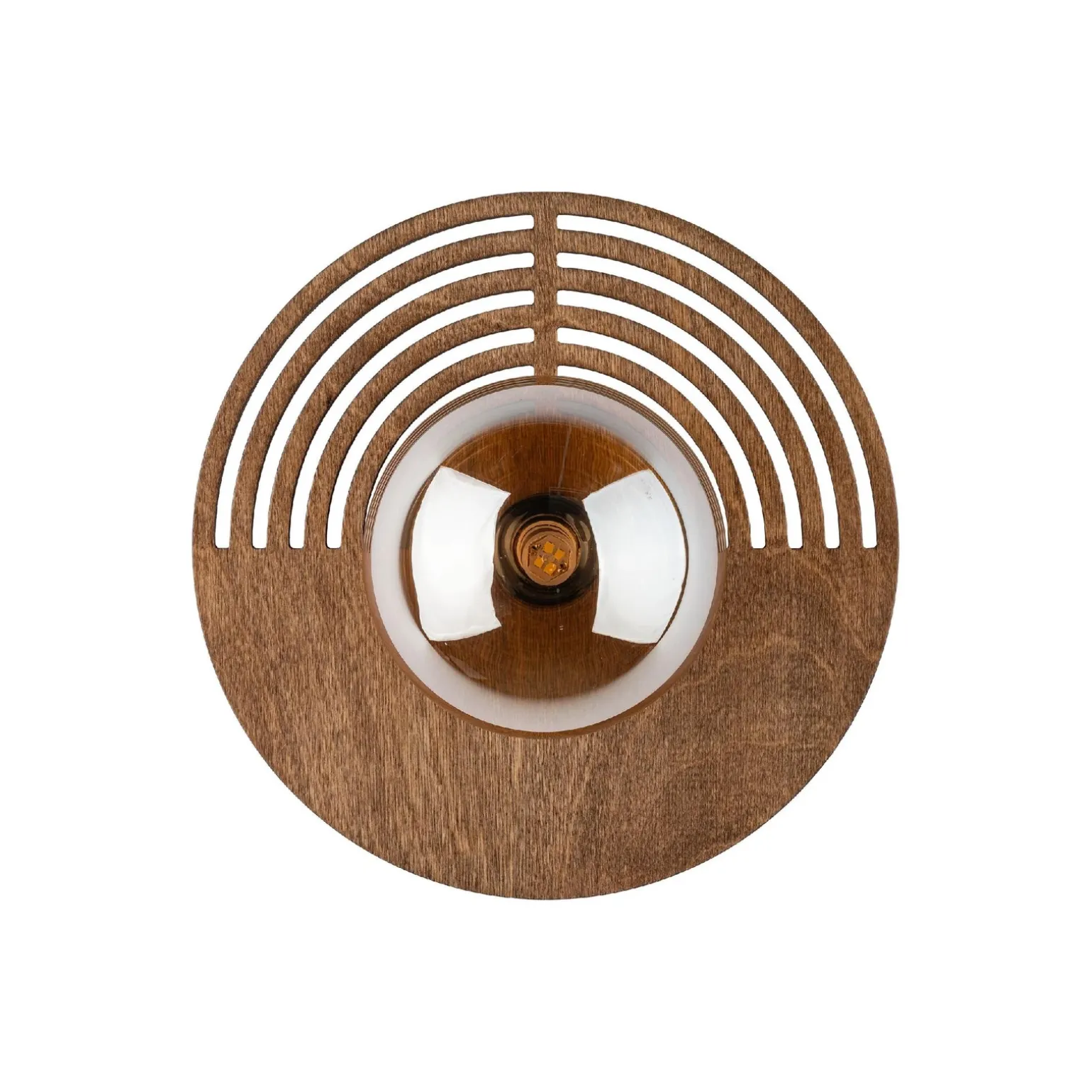 Drewniany kinkiet LUNAR WOOD 1XG9 250 (11013) - TK Lighting