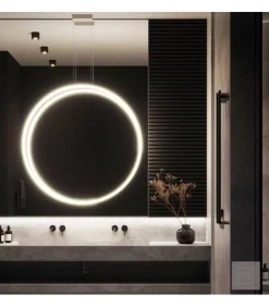 ECHO VERTICAL 180 Żyrandol ciemny złoty 4000K (66431) - Ramko