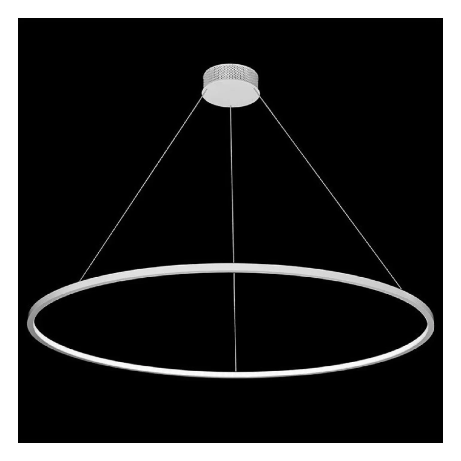 ECHO W 180 Żyrandol szary 4000K (67982) - Ramko