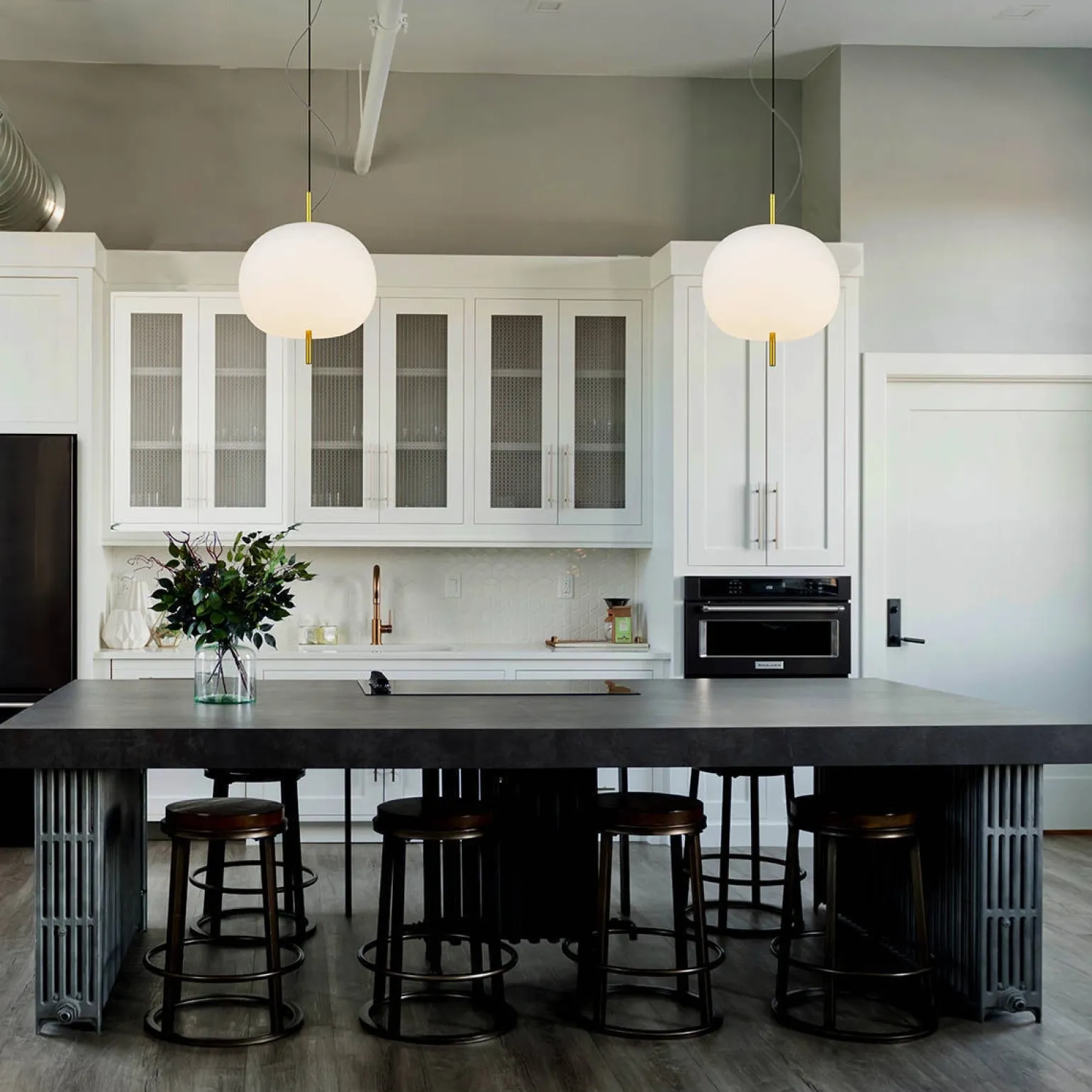 Ekskluzywna lampa LED wisząca złoto biała Apple P Altavola Design (LA058/P ) - ALTAVOLA DESIGN