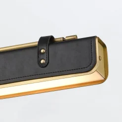 Ekskluzywna lampa ledowa Valise skóra smokingowa (QN-VALISE-LP80-VBS-TL) - Quintiesse