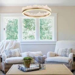 Ekskluzywna lampa wisząca MONTANA LED złota 60 cm (ST-6490P/1) - Step into Design