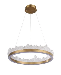 Ekskluzywna lampa wisząca MONTANA LED złota 60 cm (ST-6490P/1) - Step into Design