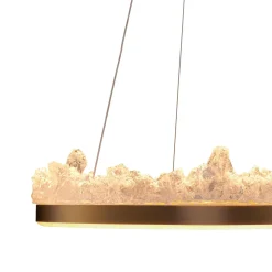 Ekskluzywna lampa wisząca MONTANA LED złota 60 cm (ST-6490P/1) - Step into Design