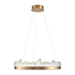 Ekskluzywna lampa wisząca MONTANA LED złota 60 cm (ST-6490P/1) - Step into Design