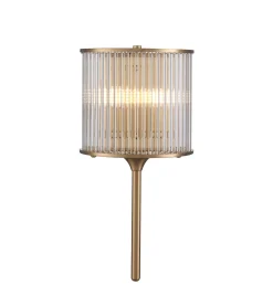 Elegancki kinkiet w stylu glamour SERGIO-1 złota 40 cm (ST-DL8534 gold) - Step into Design