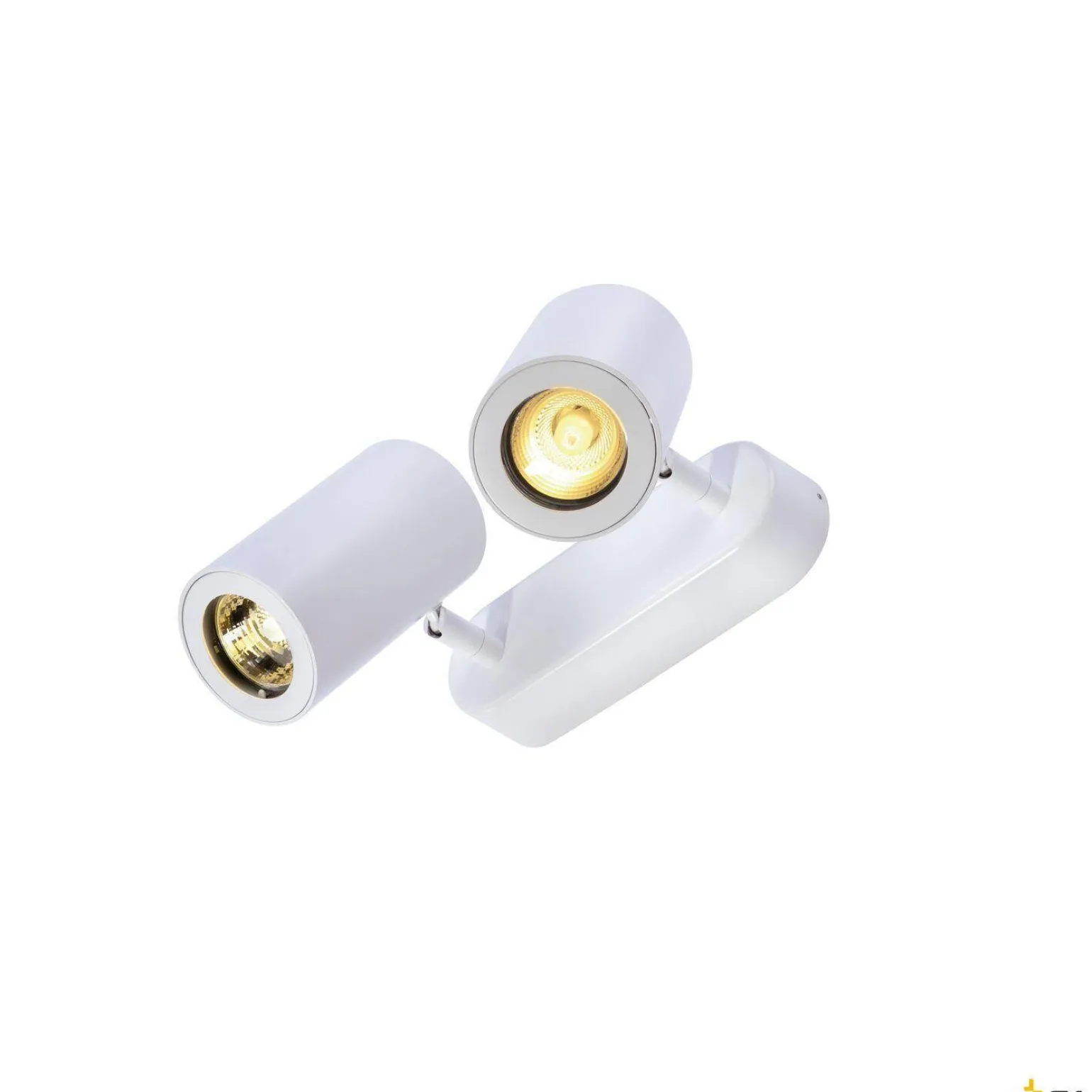 ENOLA_B, lampa ścienna i sufitowa, Spot, dwupunktowa, QPAR51, kolor biały, maks. 100W (152021) - SLV