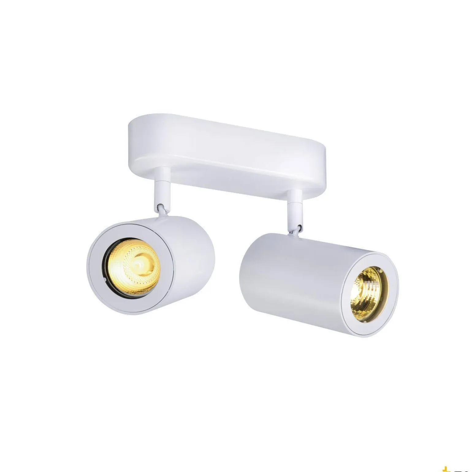 ENOLA_B, lampa ścienna i sufitowa, Spot, dwupunktowa, QPAR51, kolor biały, maks. 100W (152021) - SLV