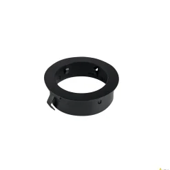 ENOLA_B, lampa ścienna, QPAR51, okrągła, up/down, kolor czarny, maks. 50W, z czarnym pierścieniem dekoracyjnym (151800) - SLV