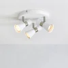 FOLIE Ceiling Round 3L White/Satin Nickel (108628) Markslojd