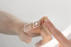 HomeSpa Mirra lustro prostokąt IP44 LED 800x600mm Chrom (PL93013) - Paulmann