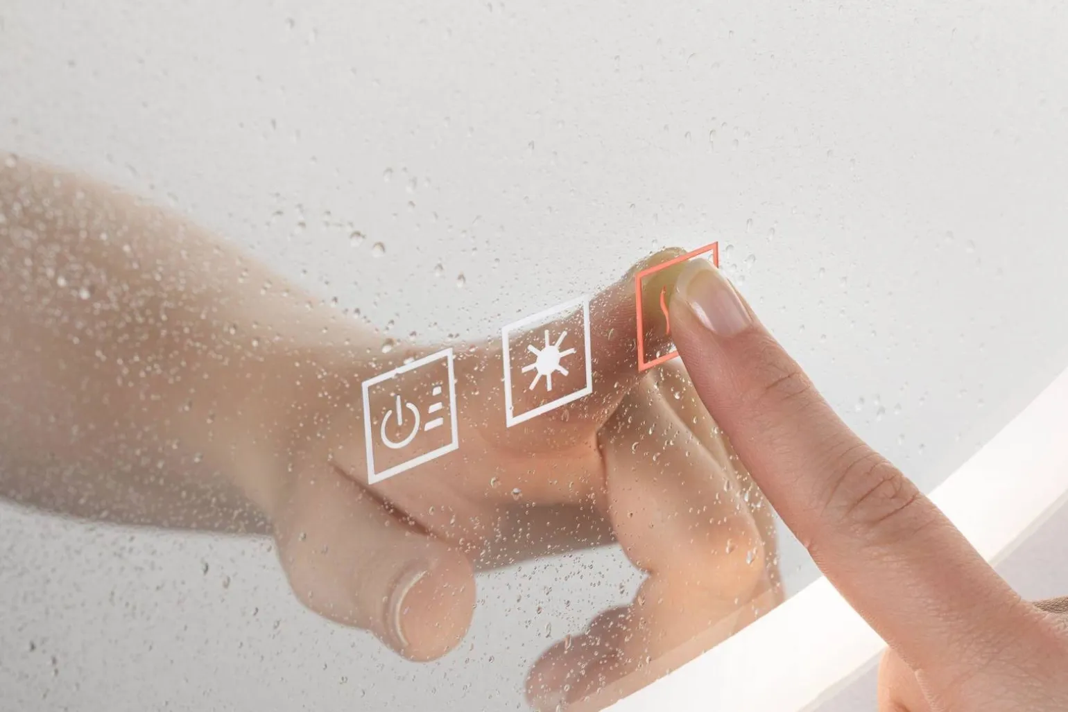 HomeSpa Mirra lustro prostokąt IP44 LED 800x600mm Chrom (PL93013) - Paulmann