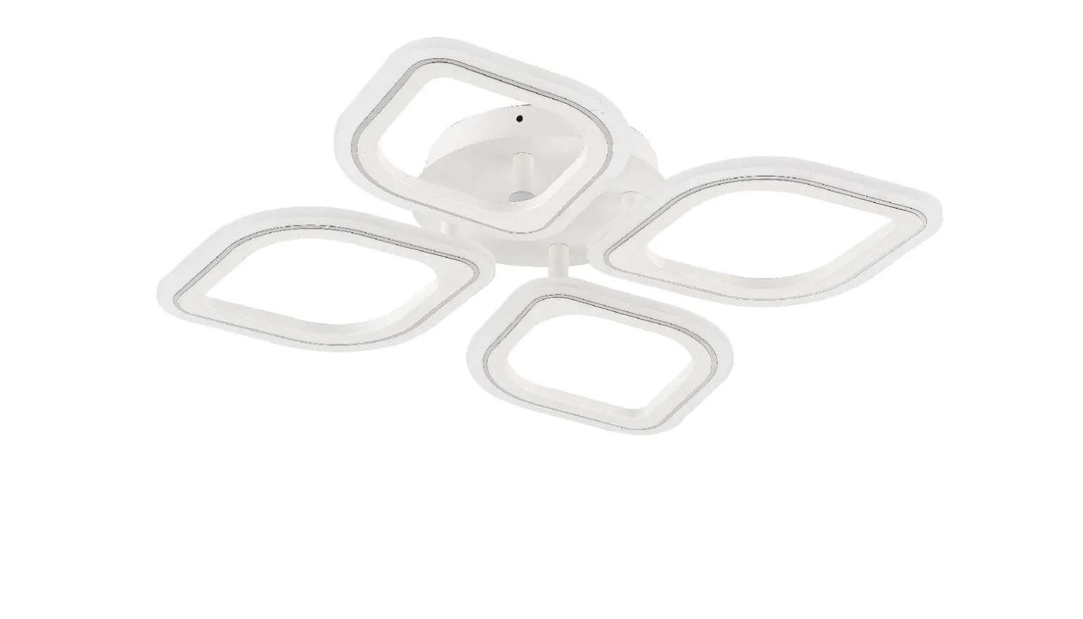 ILLUMIA LAMPA SUFITOWA BIAŁA-CHROM/WHITE-CHROME (MS236040R-WH) - Zuma Line