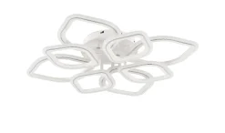 ILLUMIA LAMPA SUFITOWA BIAŁA-CHROM/WHITE-CHROME (MS236180R-WH) - Zuma Line