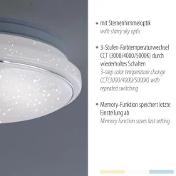 JUPITER LAMPA SUFITOWA (14362-16) - Paul Neuhaus